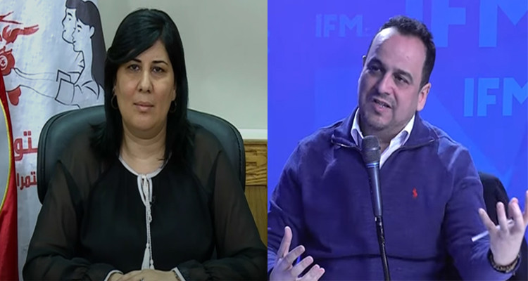 مراد الزغيدي وعبير موسي