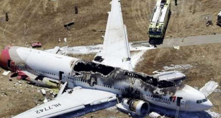 تحطم طائرة صينية