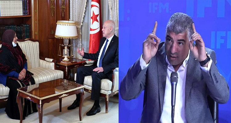 نجيب الدزيري يعلق على استقبال قيس سعيد لبائعة الخبز