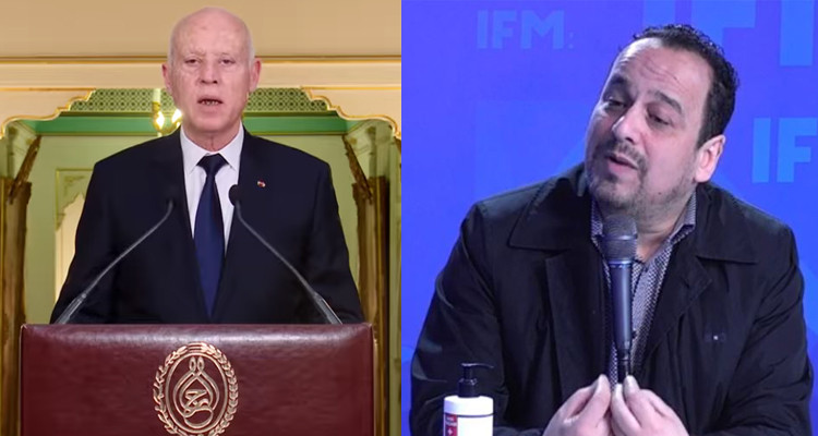 مراد الزغيدي وقيس سعيد