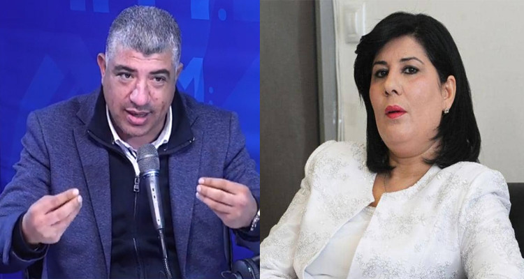 نجيب الدزيري وعبير موسي