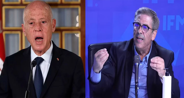 حاتم قطران وقيس سعيد