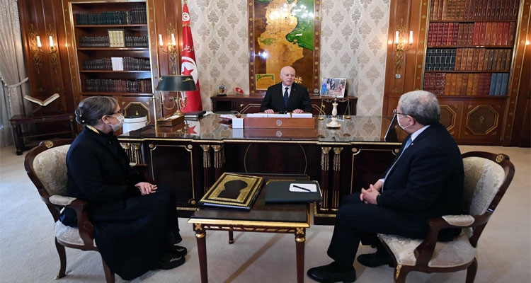 رئيس الدولة يستقبل وزير الخارجية ورئيسة الحكومة