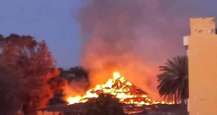 اندلاع حريق ببراكة تابعة لأحد النزل في الحمامات