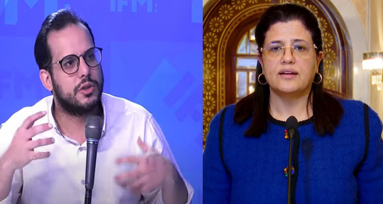 حسام سعد ووزيرة المالية