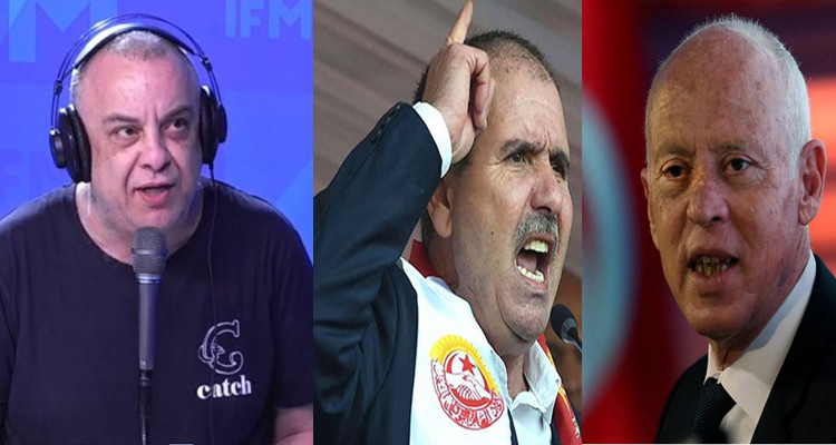 حاتم بلحاج وقيس سعيد