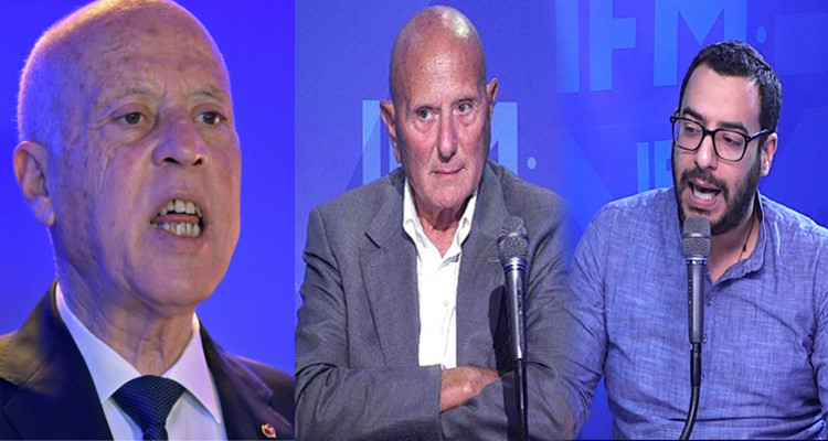 خالد العبيدي ونجيب الشابي وقيس سعيد