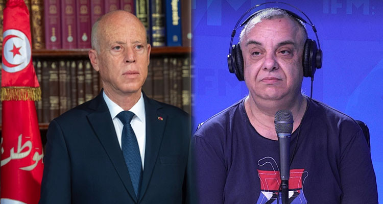 حاتم بلحاج وقيس سعيد