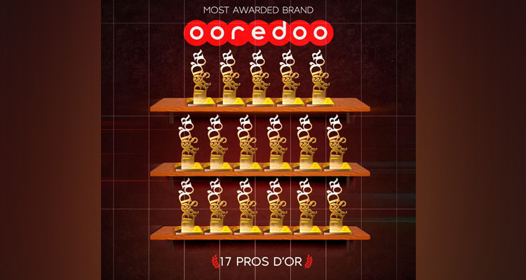Pros D’OR 2022 : Ooredoo Tunisie, la marque la plus récompensée
