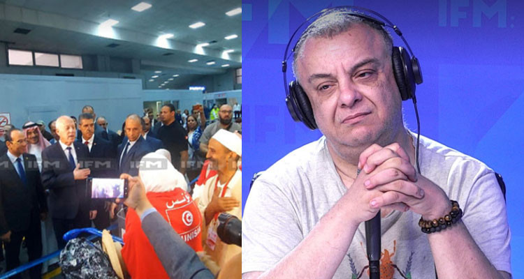 حاتم بلحاج وقيس سعيد