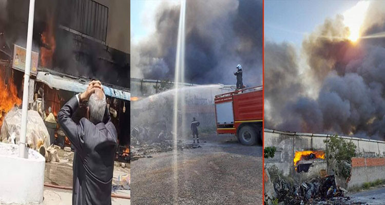 تقديم مساعدات ظرفية للمتضررين من حريق سوق جارة