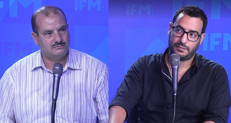 خالد العبيدي وأنس الحمايدي وقيس سعيد