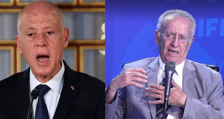 عياض بن عاشور وقيس سعيد