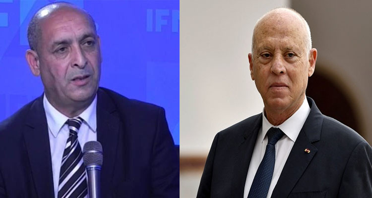 رابح الخرايفي وقيس سعيد