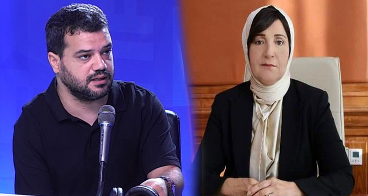مهاب القروي ووزيرة العدل