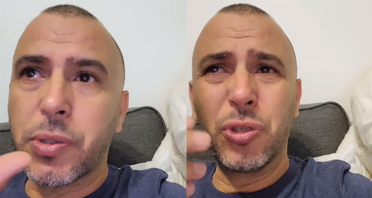 لطفي العبدلي باكيا: "خليت أولادي وعائلتي.. لا فرنسا لا أمريكا يعوضولي بلادي "