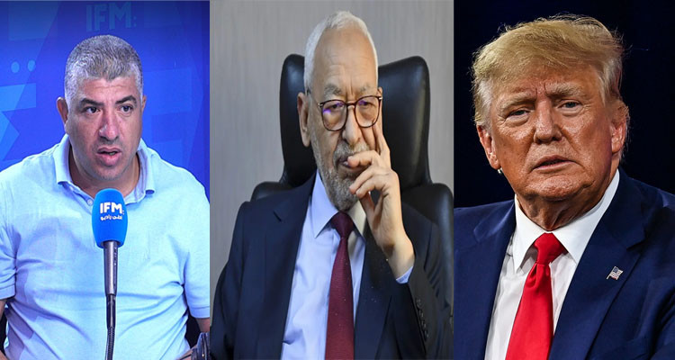الدزيري: الغنوشي موش فوق راسو ريشة ترامب وما أدراك يمشي لبوشوشة متاع أمريكا ويست