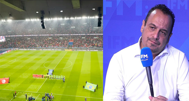 مراد الزغيدي: التوانسة في ماتش تونس والبرازيل وراو إنهم متحضرين