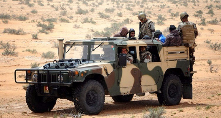 الجيش يوقف سيارة تهريب محملة بـ 660 ألف قرص مخدر