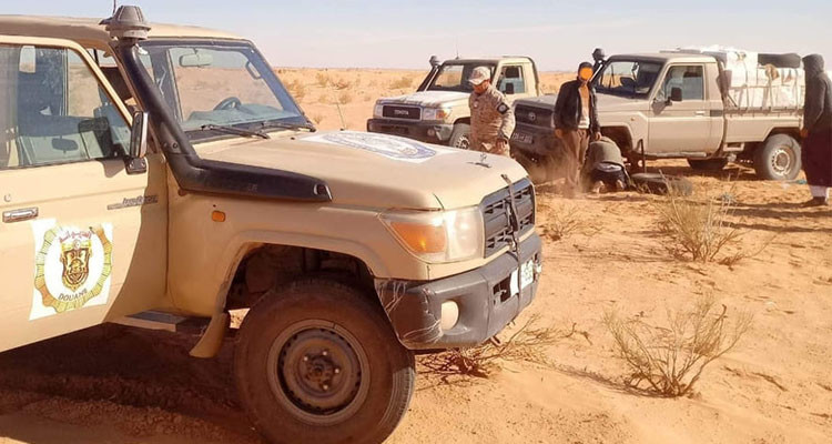 تطاوين: الديوانة تحجز 46500 علبة سجائر مهربة