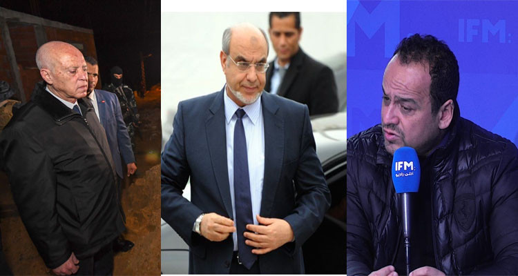 مراد الزغيدي معلقا على زيارة سعيد للمنيهلة: الرئيس عمل كيما حمادي الجبالي