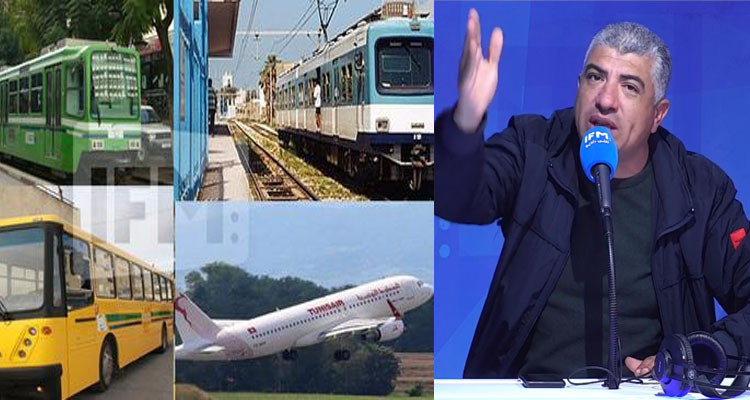 نجيب الدزيري: إضراب النقل سياسي واتحاد الشغل أجله مكرها أخاك لا بطل