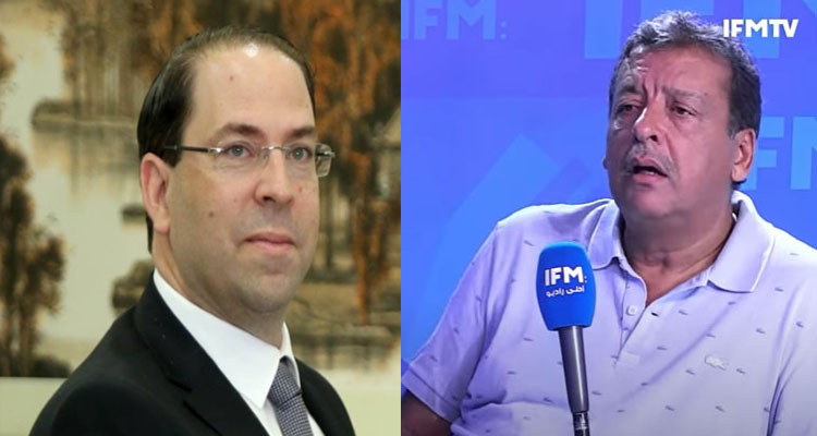 عماد درويش: يوسف الشاهد المسؤول الرئيسي عن ركود المشاريع المبرمجة في تونس