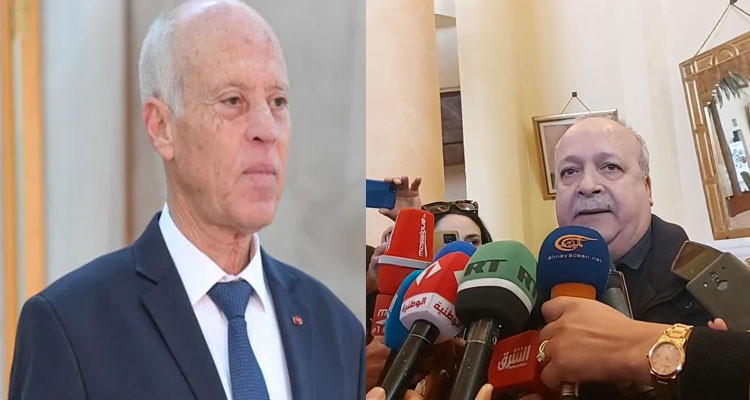 سامي الطاهري لقيس سعيد: من يريد دقّ طبول الحرب يدقها في بيته وليس في تونس