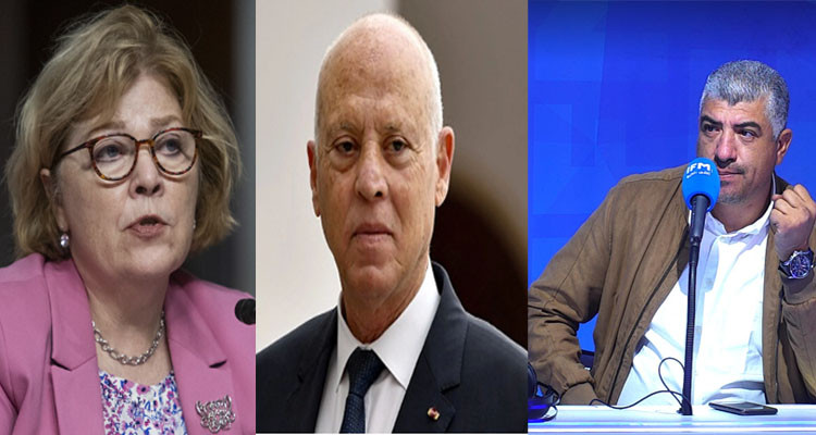 نجيب الدزيري لمساعدة وزير الخارجية الأمريكي: كان موش قيس سعيد البلاد ماشية نحو الإندثار