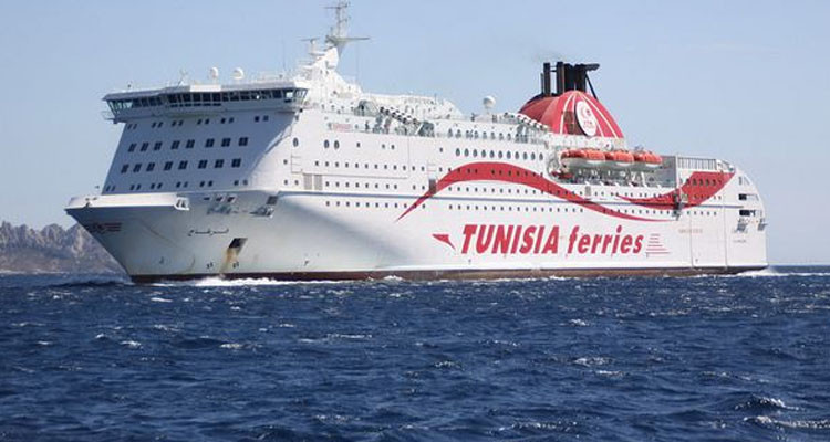 رحلة السفينة "قرطاج" باتجاه ميناء مرسيليا يوم 21 مارس على النحو التالي