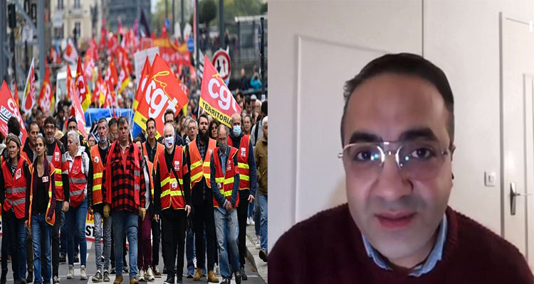 ستشل حركة النقل: غدا إضرابات كبرى في فرنسا