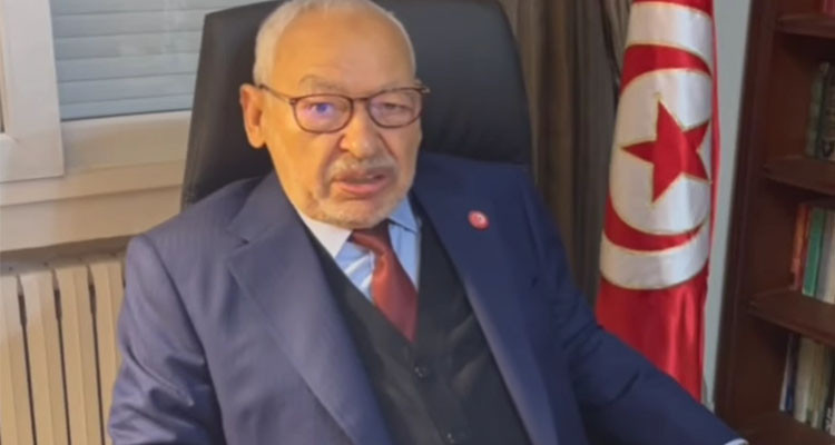 صفحة الغنوشي تنشر كلمة مسجّلة له بعد إصدار بطاقة الإيداع بالسجن في حقه