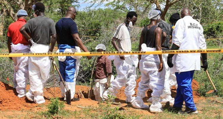 العثور على 39 جثة: قس كيني يطلب من أتباعه الصيام حتى الموت