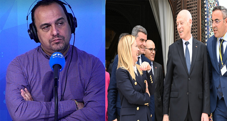 مراد الزغيدي: يبدو أن الرئيس لم يقتنع تماما بما قالته ميلوني بخصوص صندوق النقد الدولي