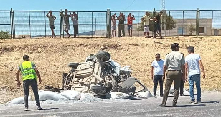 وفيات وجرحى في اصطدام شاحنة ثقيلة بسيارة سياحية بالطريق السيارة تونس سوسة