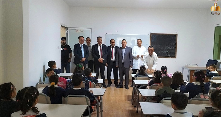 افتتاح المدرسة التونسية بطرابلس