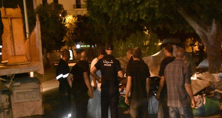 العاصمة: إزالة جميع نقاط الانتصاب الفوضوي وتركيز دوريات أمنية