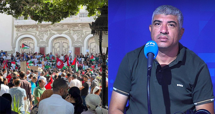 نجيب الدزيري: أنصار الرئيس سيقومون بمسيرة حاشدة تضامنا مع فلسطين الأيام القليلة