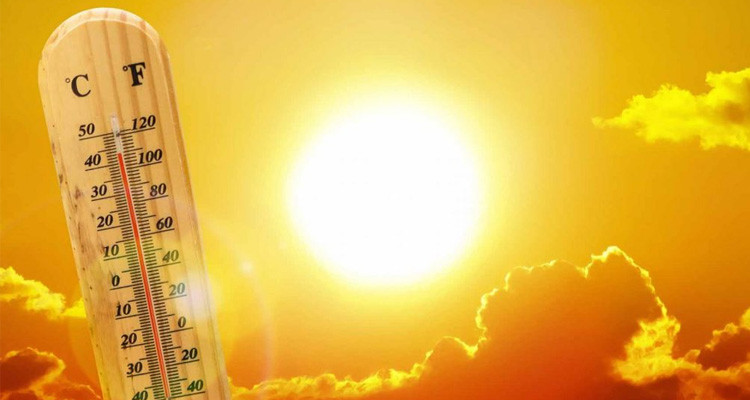 درجات الحرارة أعلى من المعدلات العادية لهذه الفترة