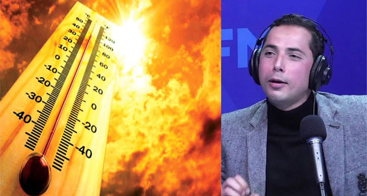 محرز الغنوشي: درجات الحرارة ستستمر في مستوى يفوق المعدل العادي من 5 إلى 7 درجات