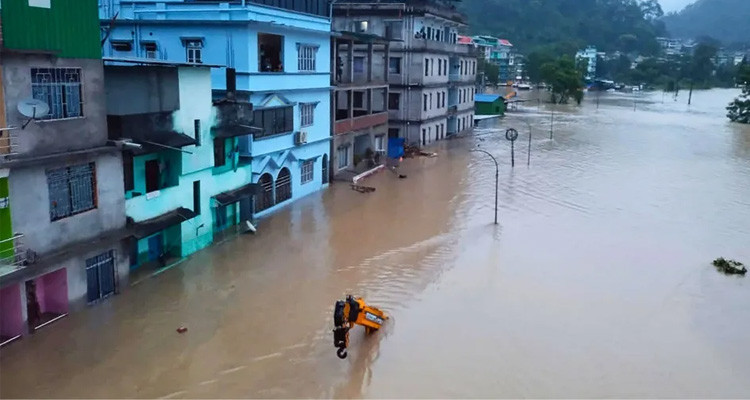 فقدان 23 جنديا في الهند بسبب فيضان مفاجئ بولاية سيكيم