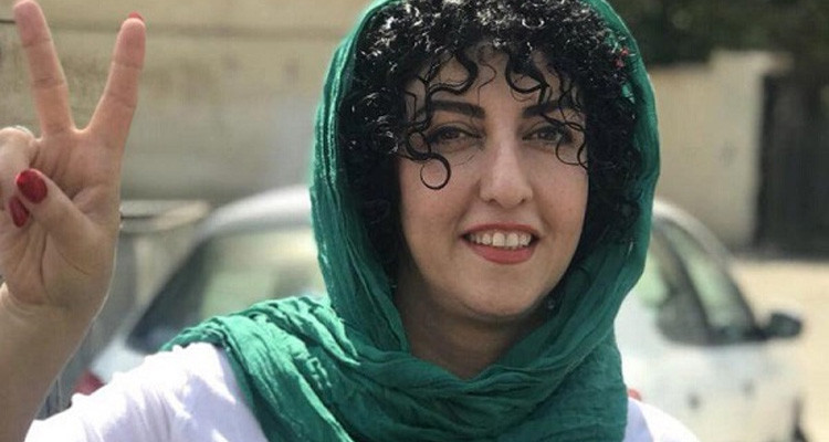 الناشطة الإيرانية المسجونة نرجس محمدي تفوز بجائزة نوبل للسلام