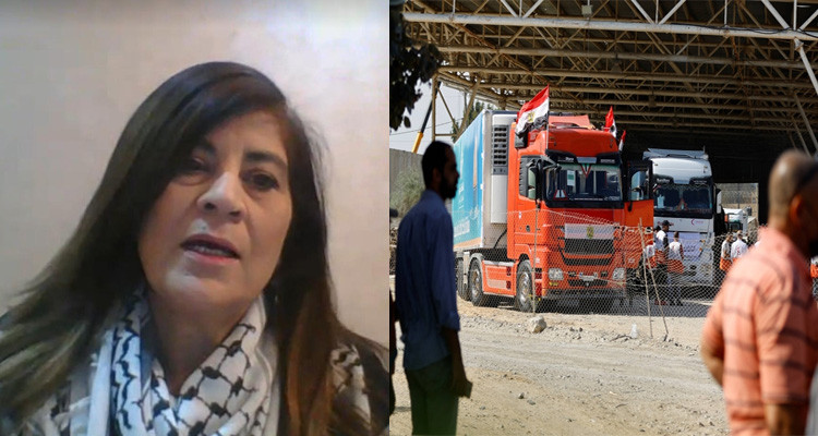 ناشطة فلسطينية: المساعدات لذرّ الرماد في العيون وبروباغندا إسرائيلية بشرعنة أمريكية