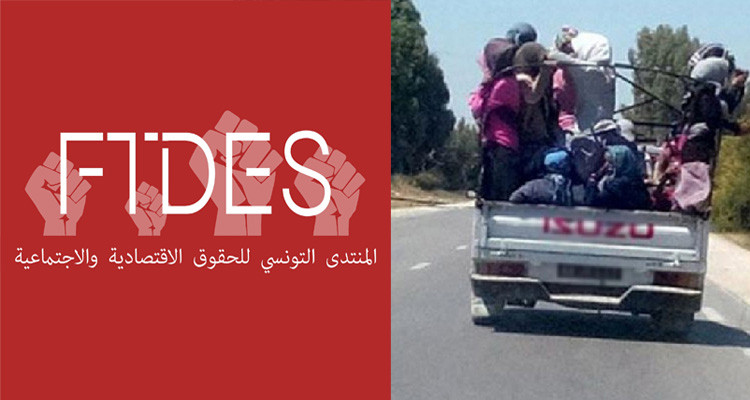 المنتدى الاقتصادي والاجتماعي: وفاة 55 وجرح 796 عاملة فلاحية منذ 2015