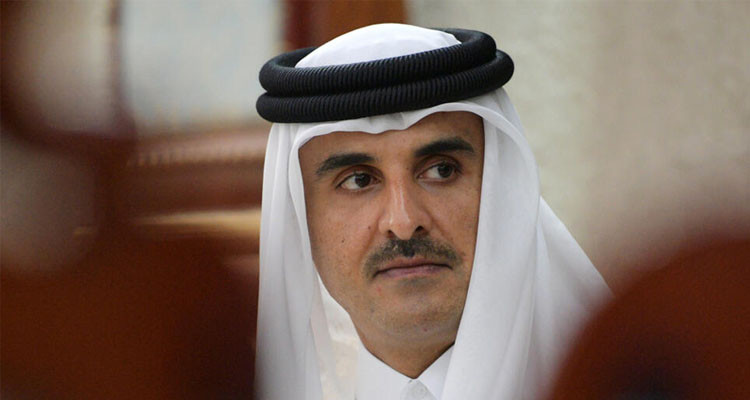 أمير قطر يتوجه إلى القاهرة لإجراء مباحثات مع السيسي حول غزة