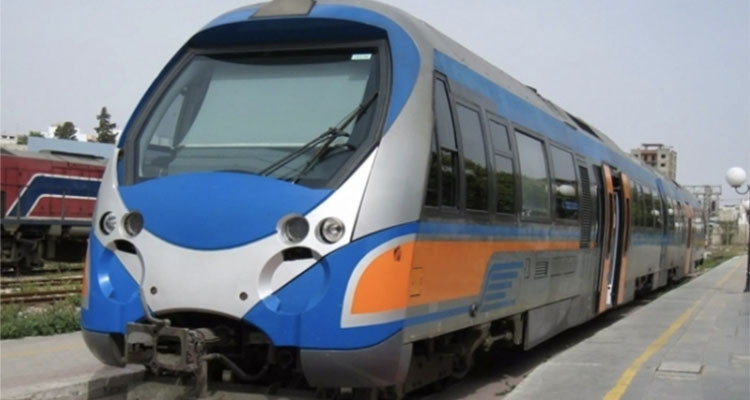 إصابات في اعتداء على قطار تونس المهدية على مستوى محطة قرمبالية