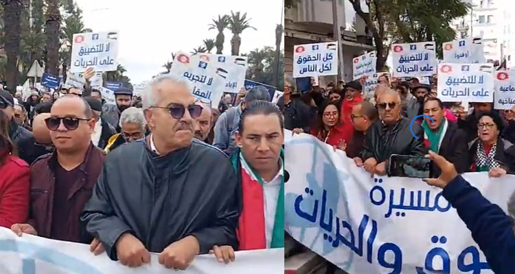 مسيرة في العاصمة نصرة للقضية ال/،ـفل/س/طي/،ـن/ية