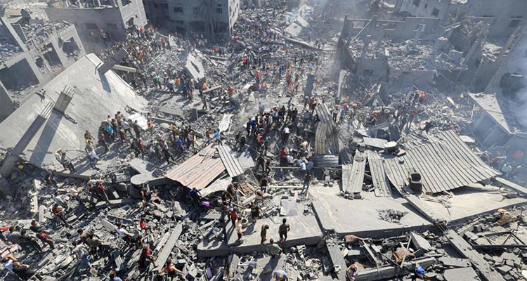 ارتفاع حصيلة الع،د/و/ا،ن الإ/س،ـر/ائ،ـي/ل/ي في غ/،ز/ة لأكثر من 20 ألف شهيد