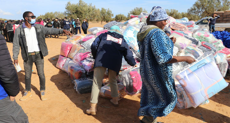 المنظمة الدولية للهجرة تقدّم مساعدات لـ 1000 مهاجر بمعتمدية العامرة