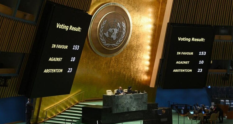 الأمم المتحدة تطالب بوقف إطلاق النار في غ/ز/ة